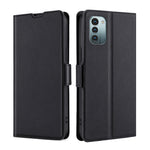 Custodia in pelle ultrasottile con fibbia laterale per Nokia G21 / G11