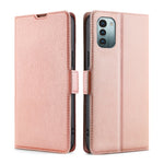 Custodia in pelle ultrasottile con fibbia laterale per Nokia G21 / G11