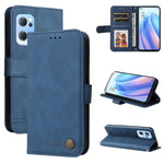 Custodia pelle con bottone metallo albero della vita per Infinix Hot 11, Infinix