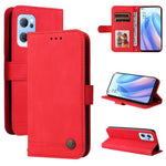 Custodia pelle con bottone metallo albero della vita per Infinix Hot 11, Infinix
