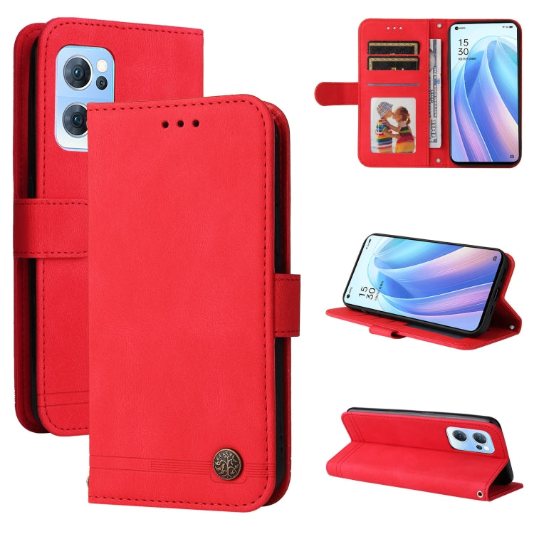 Custodia pelle con bottone metallo albero della vita per Infinix Hot 11, Infinix