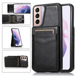 Custodia portafoglio TPU con slot carte per smartphone compatibil