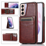 Custodia portafoglio TPU con slot carte per smartphone compatibil