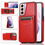 Custodia portafoglio TPU con slot carte per smartphone compatibil