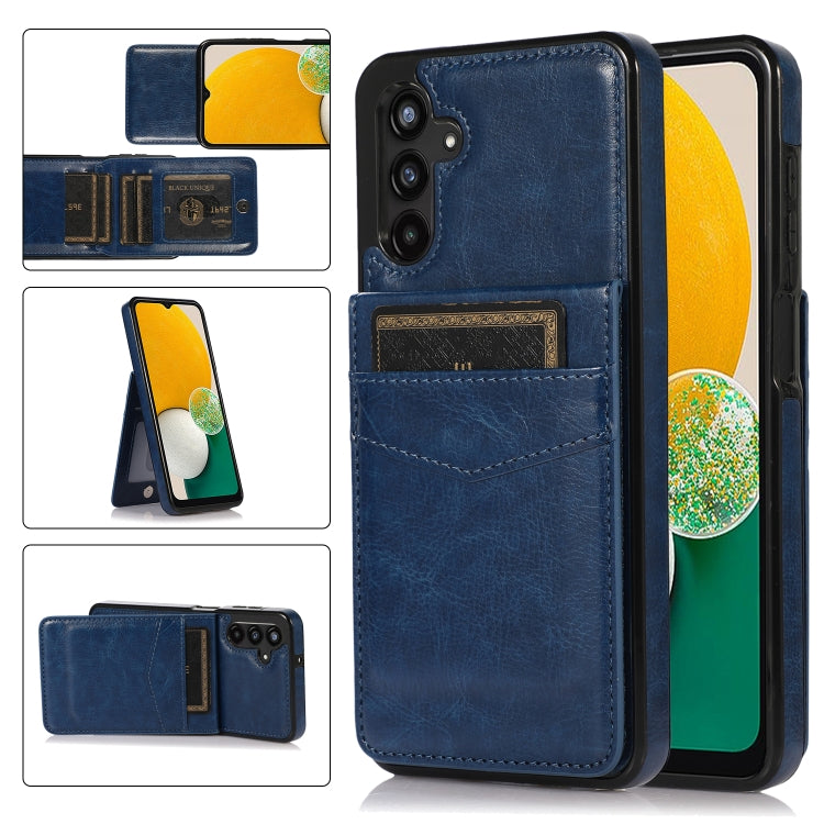 Custodia portafoglio TPU con slot carte per smartphone compatibil