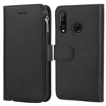 Custodia in pelle flip orizzontale con cerniera per Huawei P30 Lite, P30 Pro