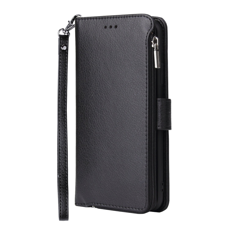 Custodia in pelle flip orizzontale con cerniera per Huawei P40 Pro / P40 Pro+