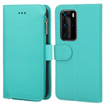Custodia in pelle flip orizzontale con cerniera per Huawei P40 Pro / P40 Pro+