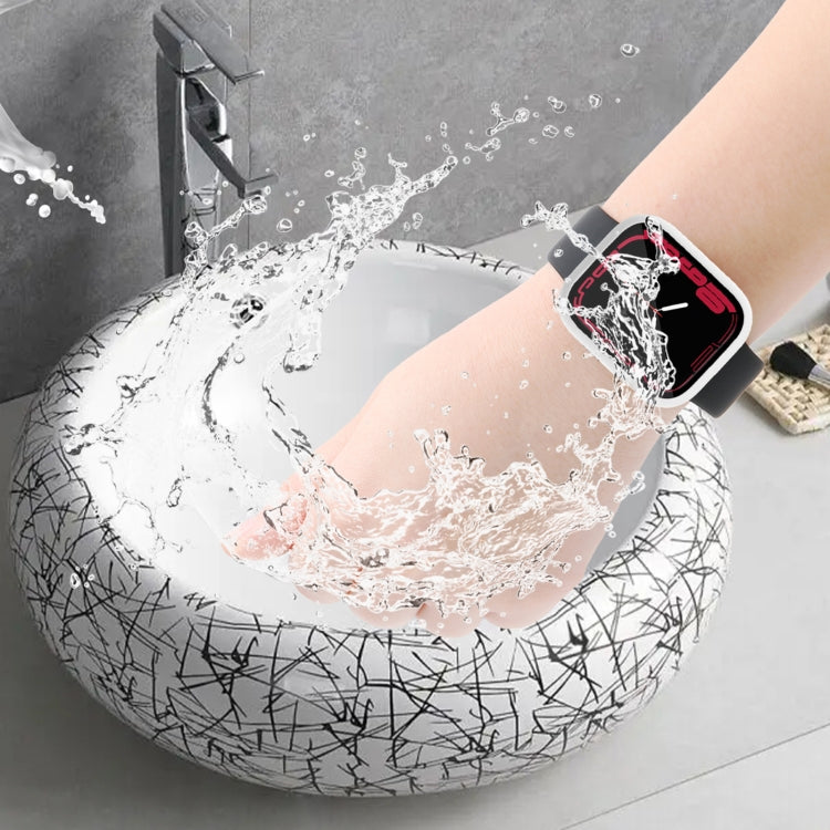 Custodia impermeabile con pellicola temperata per Apple Watch