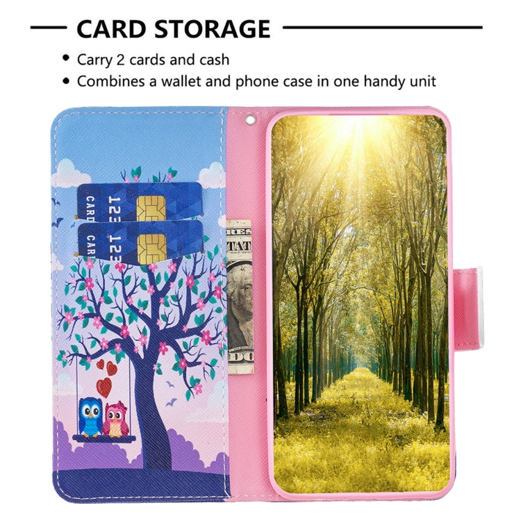 Custodia in pelle con motivo colorato per Xiaomi Poco M4 Pro e Xiaomi Poco M4