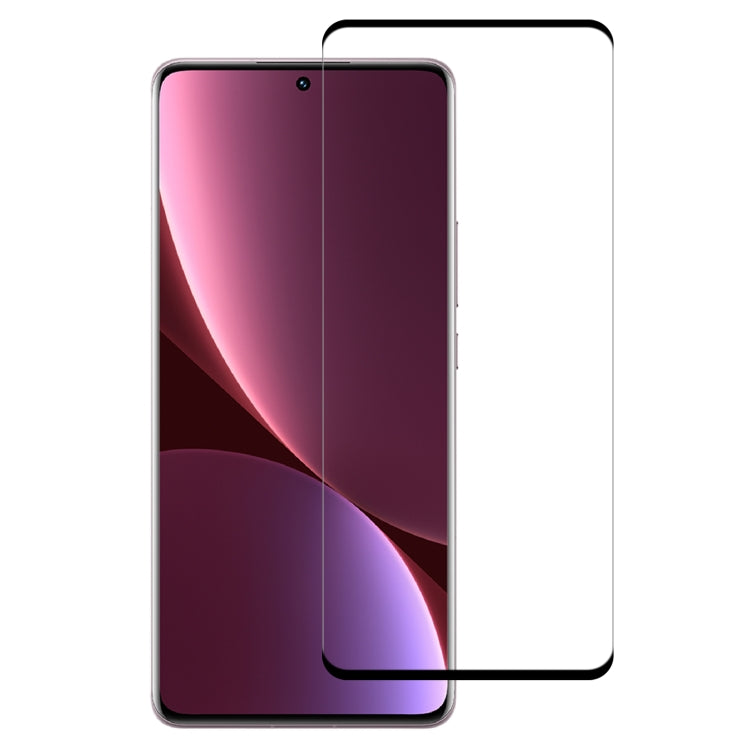 Pellicola in vetro temperato a schermo intero con bordo curvo 3D per Xiaomi 12