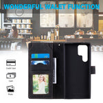 Custodia portafoglio in pelle per Samsung Galaxy S22+ 5G