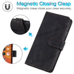Custodia portafoglio in pelle per Samsung Galaxy S22+ 5G