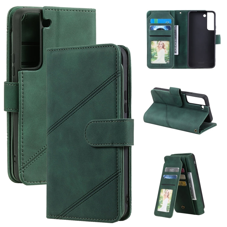 Custodia portafoglio in pelle per Samsung Galaxy S22+ 5G