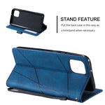Custodia portafoglio in pelle con supporto per Samsung Galaxy A73