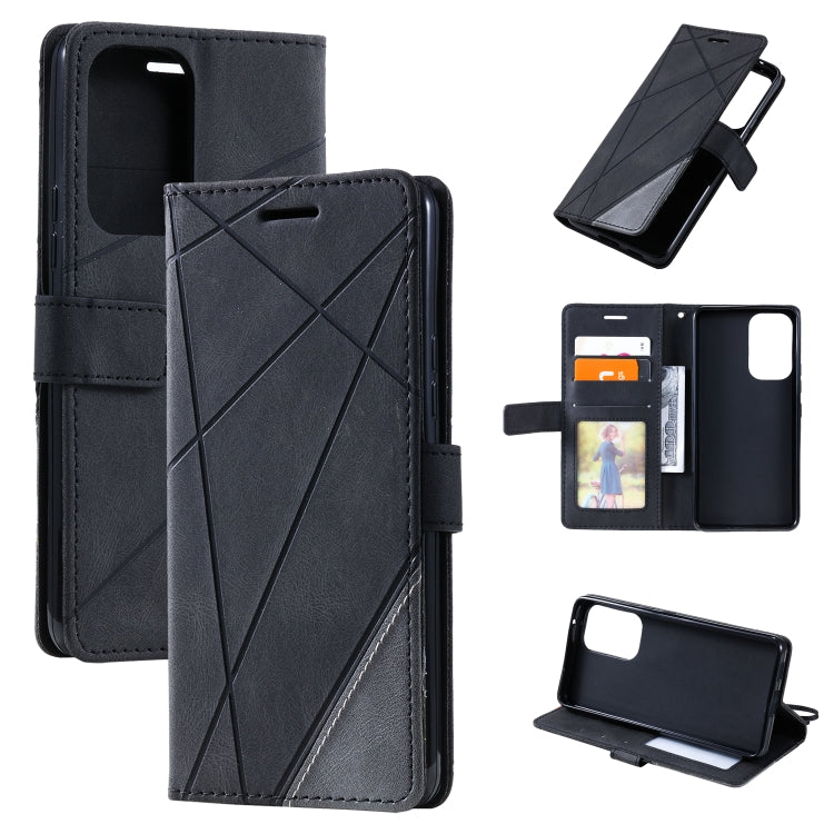 Custodia portafoglio in pelle con supporto per Samsung Galaxy A73