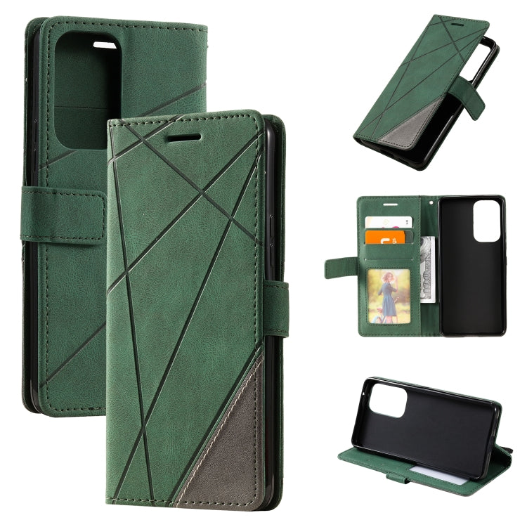 Custodia portafoglio in pelle con supporto per Samsung Galaxy A73