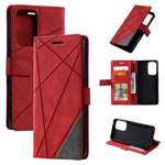 Custodia portafoglio in pelle con supporto per Samsung Galaxy A73