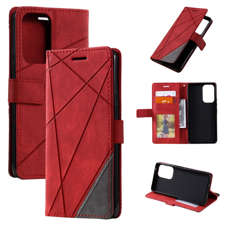Custodia portafoglio in pelle con supporto per Samsung Galaxy A73