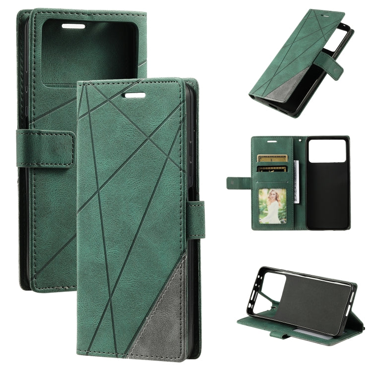 Custodia in pelle con giunture per Xiaomi Redmi Note 11S, Redmi 10C 4G Global/10