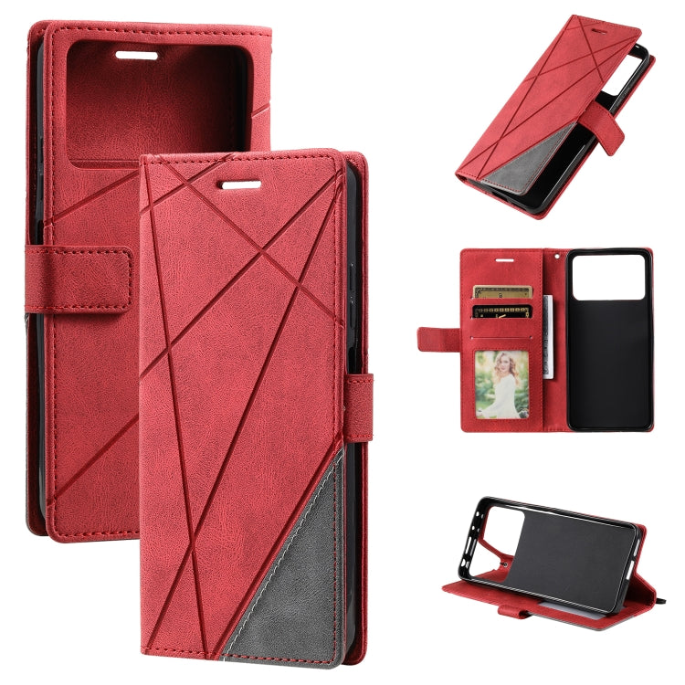 Custodia in pelle con giunture per Xiaomi Redmi Note 11S, Redmi 10C 4G Global/10