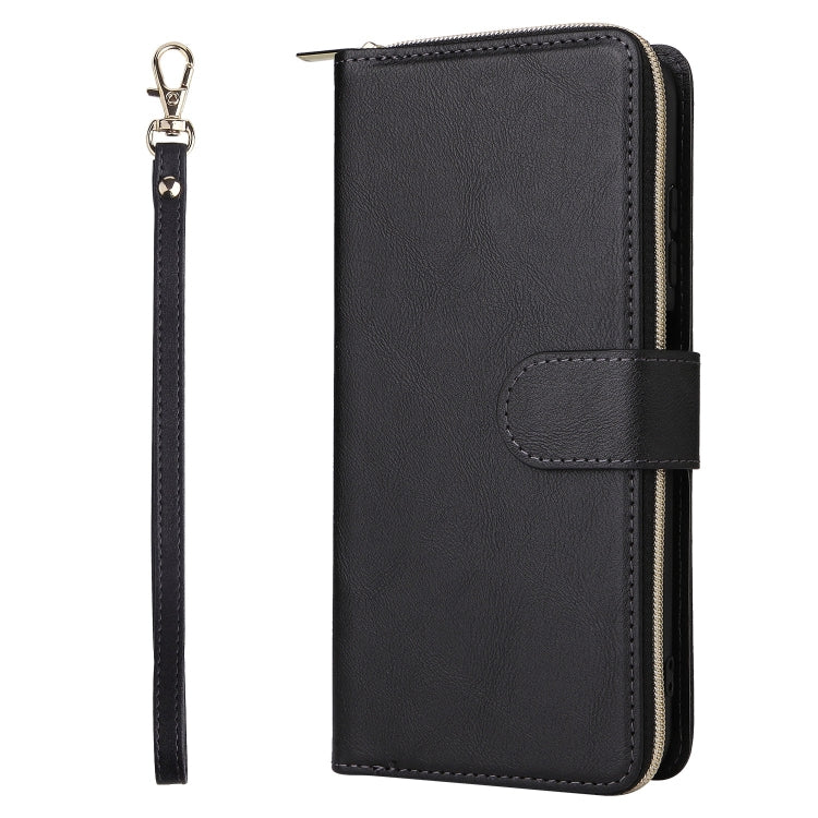 Custodia portafoglio in pelle con 9 slot per carte per Samsung