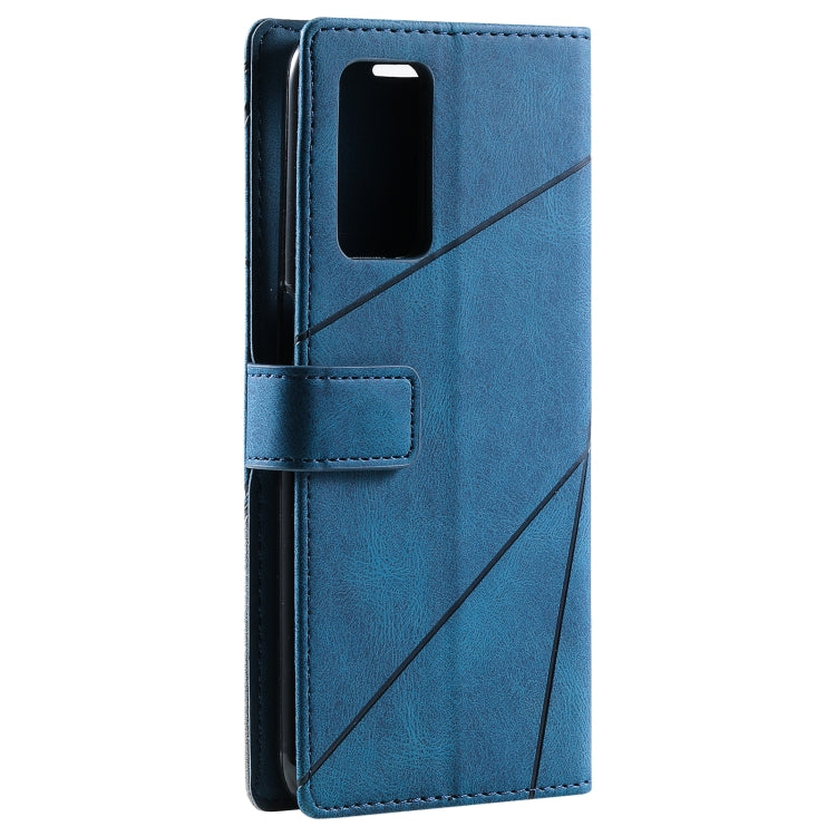 Custodia in pelle con giunture per OPPO A55s 5G
