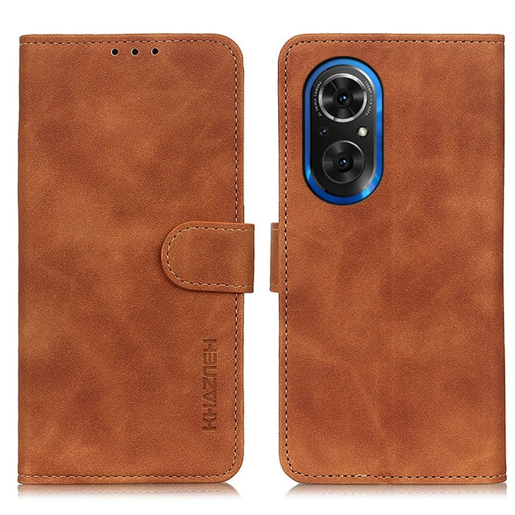 Custodia in pelle con vibrazione orizzontale per Honor 50 SE e Honor 50 SE /