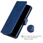 Custodia in pelle a conchiglia classica in vitello per OPPO Realme 9i, 9 Pro+, 9
