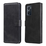 Custodia in pelle a conchiglia classica in vitello per OPPO Realme 9i, 9 Pro+, 9