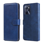 Custodia in pelle a conchiglia classica in vitello per OPPO Realme C35, Honor 50