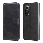 Custodia in pelle a conchiglia classica in vitello per OPPO Realme C35, Honor 50