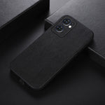 Custodia smartphone in PU con struttura in legno per OPPO Reno7 5