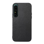 Custodia smartphone in PU con struttura in legno per OPPO Reno7 5