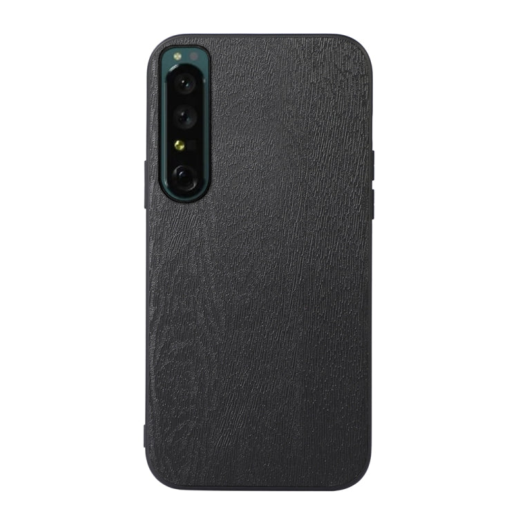 Custodia smartphone in PU con struttura in legno per OPPO Reno7 5