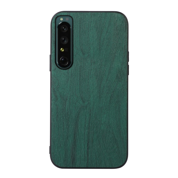 Custodia smartphone in PU con struttura in legno per OPPO Reno7 5