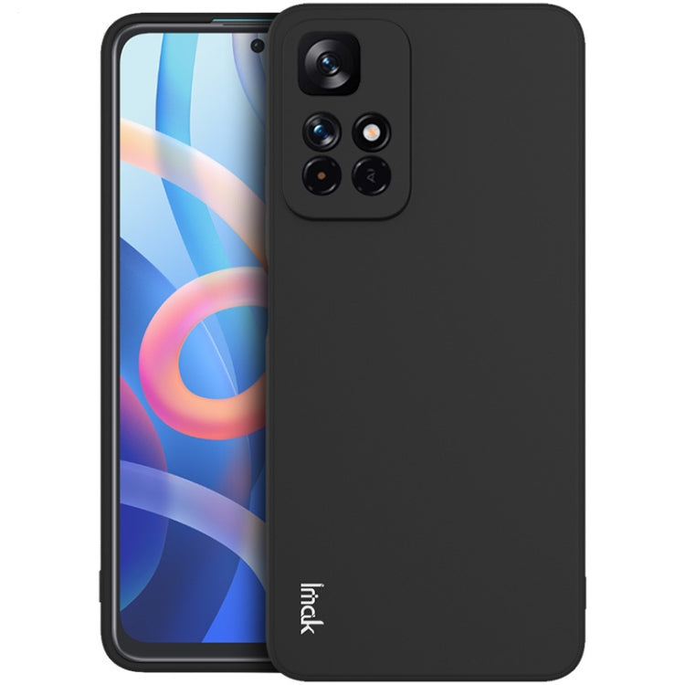 Custodia TPU con bordo dritto per Xiaomi Redmi Note 11 5G / Note 11T 5G e Pro