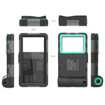 Custodia protettiva impermeabile per immersione RedPepper, Black + Blue