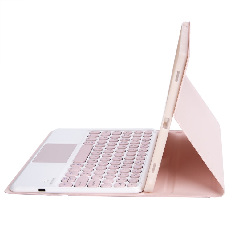 Custodia tastiera Bluetooth in pelle con touchpad per Samsung Galaxy Tab S6 Lite