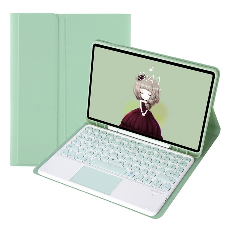 Custodia tastiera Bluetooth in pelle con touchpad per Samsung Galaxy Tab S6 Lite