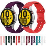 Cinturino in silicone con fibbia a farfalla per Galaxy Watch4