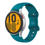 Cinturino in silicone con fibbia a farfalla per Galaxy Watch4