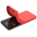 Custodia TPU in flanella per Xiaomi Redmi 10C e K40