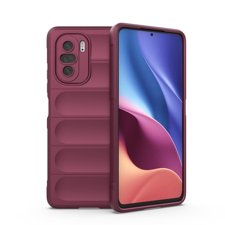 Custodia TPU in flanella per Xiaomi Redmi 10C e K40