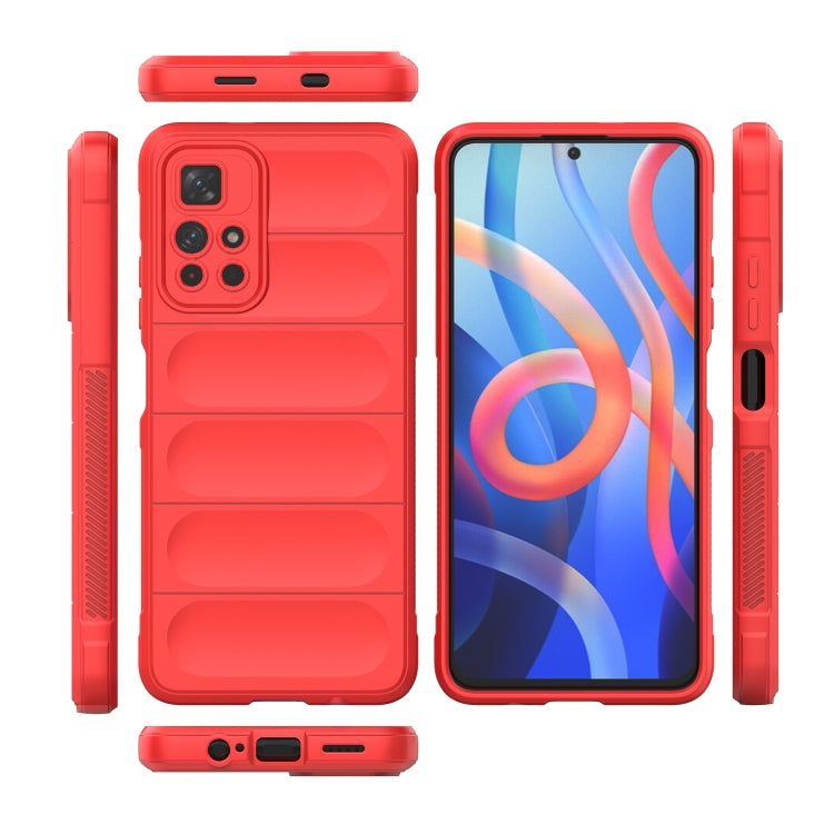 Custodia TPU con flanella per Xiaomi Redmi Note 11 5G e Pro 5G