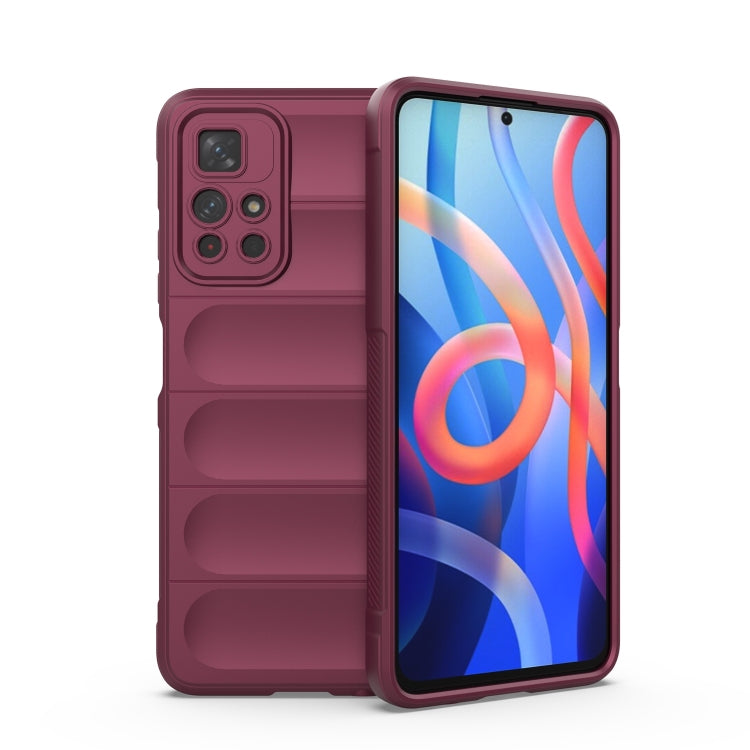 Custodia TPU con flanella per Xiaomi Redmi Note 11 5G e Pro 5G