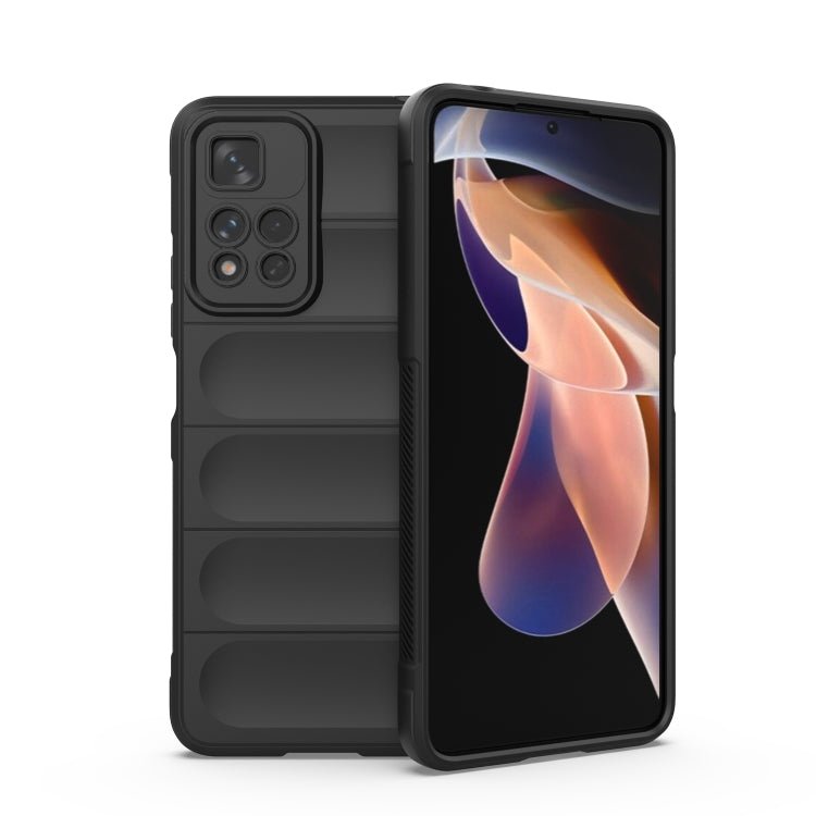 Custodia TPU con flanella per Xiaomi Redmi Note 11 5G e Pro 5G