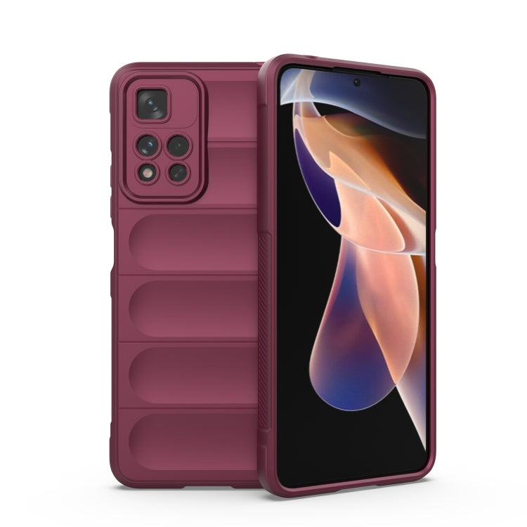 Custodia TPU con flanella per Xiaomi Redmi Note 11 5G e Pro 5G