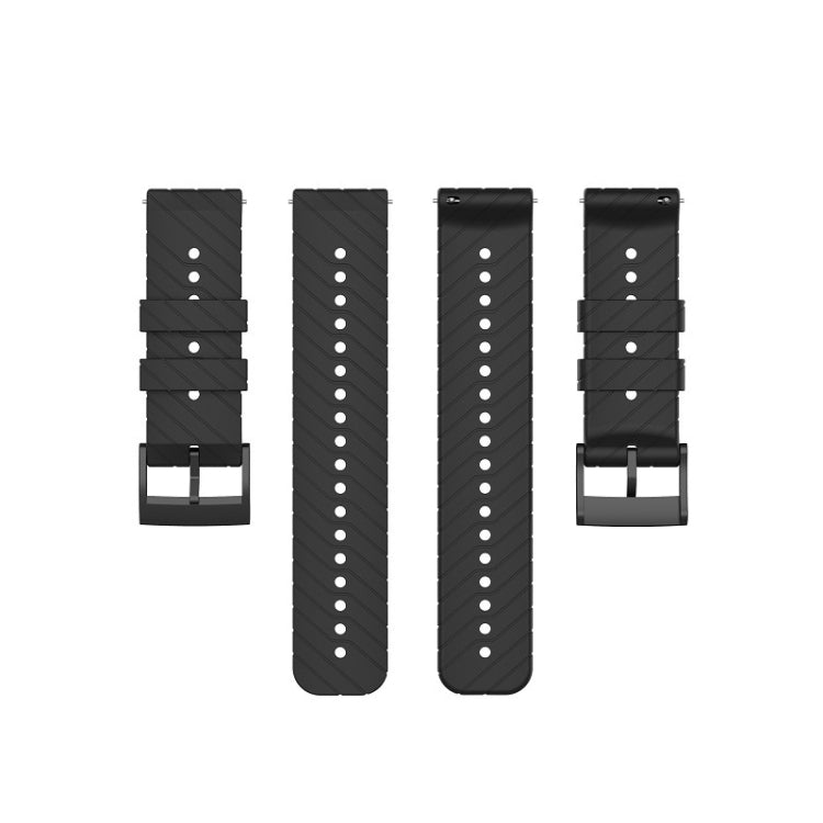 Cinturino in silicone compatibile con Suunto 7 22cm
