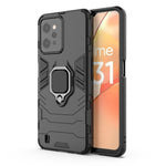 Supporto anello magnetico e custodia TPU per OPPO Realme C31
